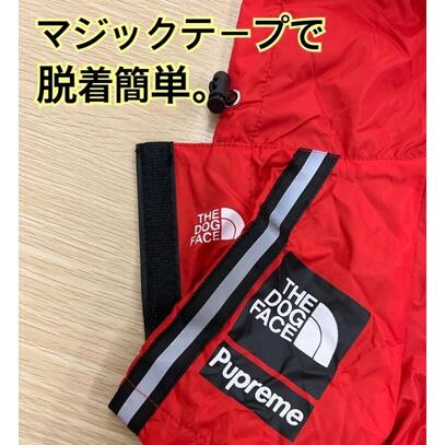 THE DOG FACE　犬　犬用　レインコート　犬服　小型犬　中型犬　大型犬　おしゃれ　カッパ　フード付き　雪　梅雨　雨具
