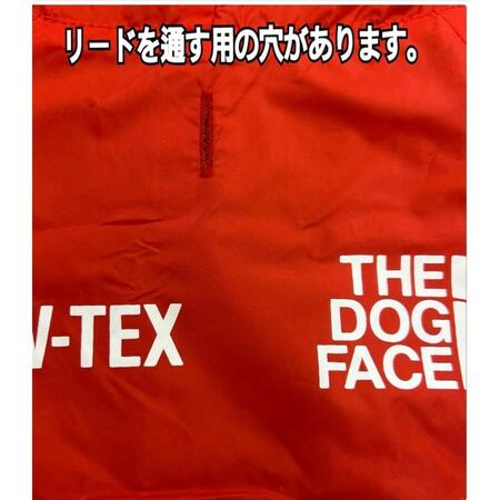 THE DOG FACE　犬　犬用　レインコート　犬服　小型犬　中型犬　大型犬　おしゃれ　カッパ　フード付き　雪　梅雨　雨具