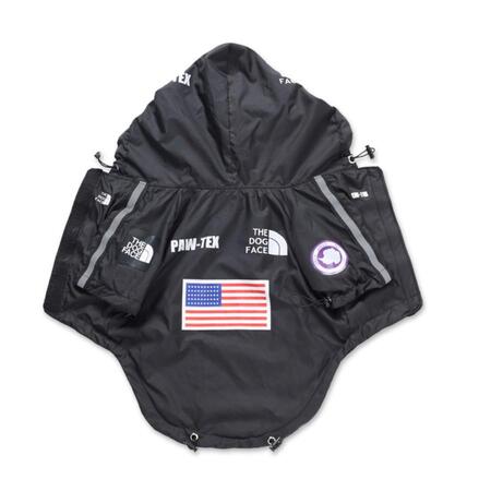 THE DOG FACE　犬　犬用　レインコート　犬服　小型犬　中型犬　大型犬　おしゃれ　カッパ　フード付き　雪　梅雨　雨具