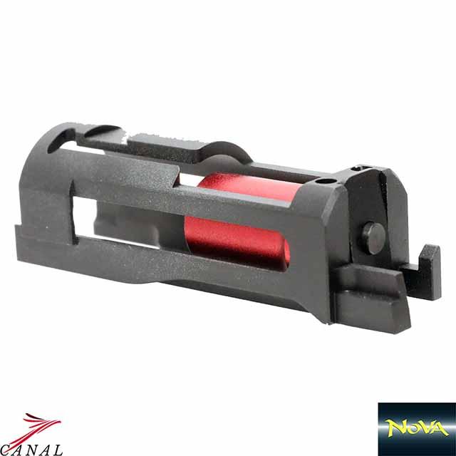 NOVA V10 アルミ軽量ブリーチ ノズルハウジング ブラック マルイV10対応の通販は 5,576円