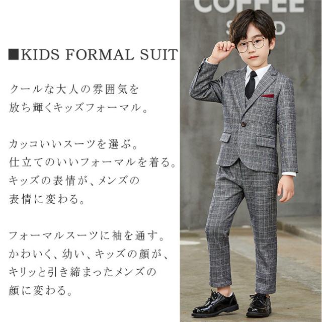 【 即納 】パンツスーツ 女の子 卒業式 入学式 小学校 フォーマルスーツ キッズ ジュニア フォーマルパンツスーツ ５点セット ジャケット ベスト ズボン シャツ 棒ネクタイ 子供服 フォーマル シングルボタン  90 100 110 120 130 140 150 160 170_7