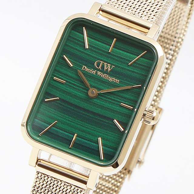 ダニエルウェリントン DANIEL WELLINGTON 腕時計 レディース QUADRO 26 DW00100561 クアドロ グリーンの通販は
