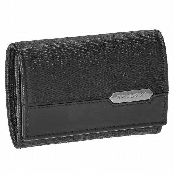 ブルガリ BVLGARI コインケース メンズ SERPENTI SCAGLIE MAN セルペンティ スカリエ マン 288489 GRAIN BLK ブラックの通販は