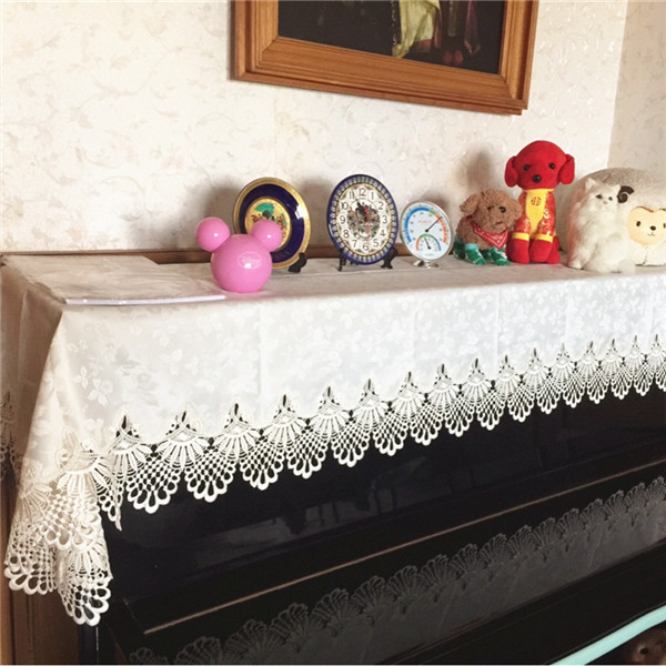 ピアノカバー アップライト レース 刺繍 トップカバー ピアノ