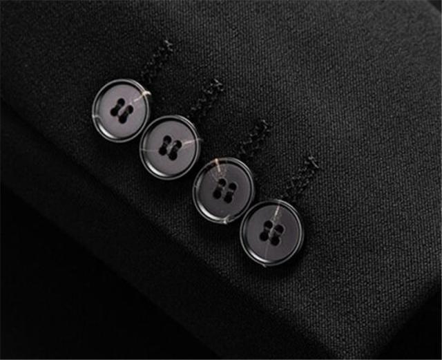 スーツ メンズ 上下セット 2点セット スリム ブレザー スラックス ビジネス ダブルボタン 細身 紳士 通勤 セレモニー 結婚式_15