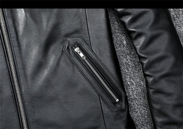 レザージャケット メンズ ライダースジャケット 本革 牛革 革ジャン