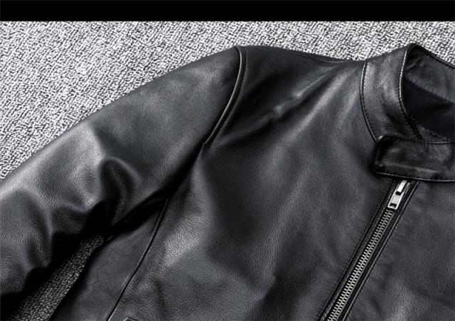 レザージャケット メンズ ライダースジャケット 本革 牛革 革ジャン