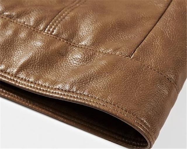 レザージャケット メンズ　ライダースジャケット 革ジャン 裏起毛 ジャケット 立ち襟 ヴィンテージ カジュアル 合皮 着痩 防風