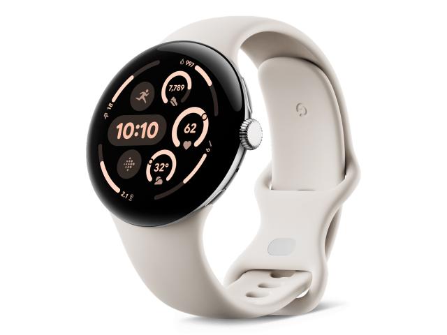 Google Pixel Watch 3 45mm Wifiモデル Polished Silver アルミケース Porcelain アクティブバンド 新品 スマートウォッチ 本体 1年保証 39,039円
