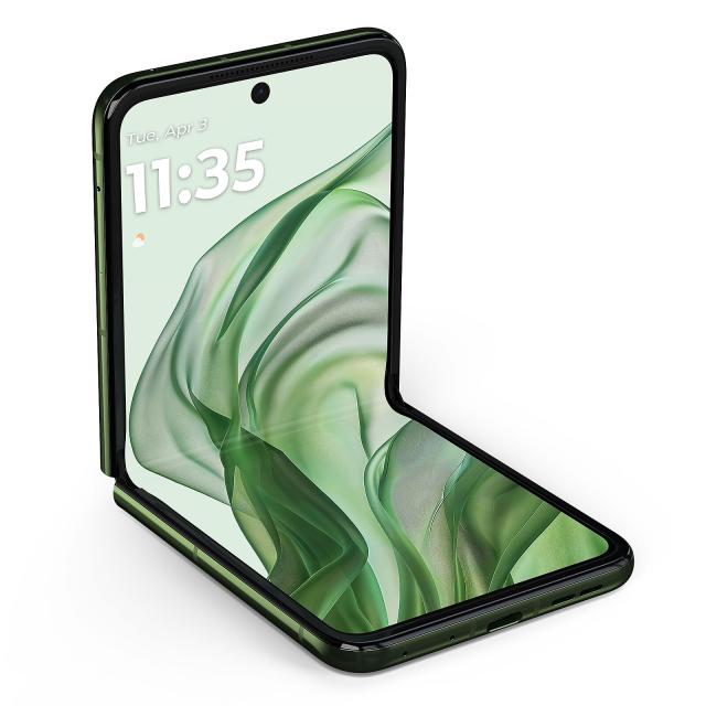 Motorola スマートフォン グリーン Motorola Razr 50 Ultra XT2451-3 Dual Sim 12GB RAM 512GB 5G 緑 新品