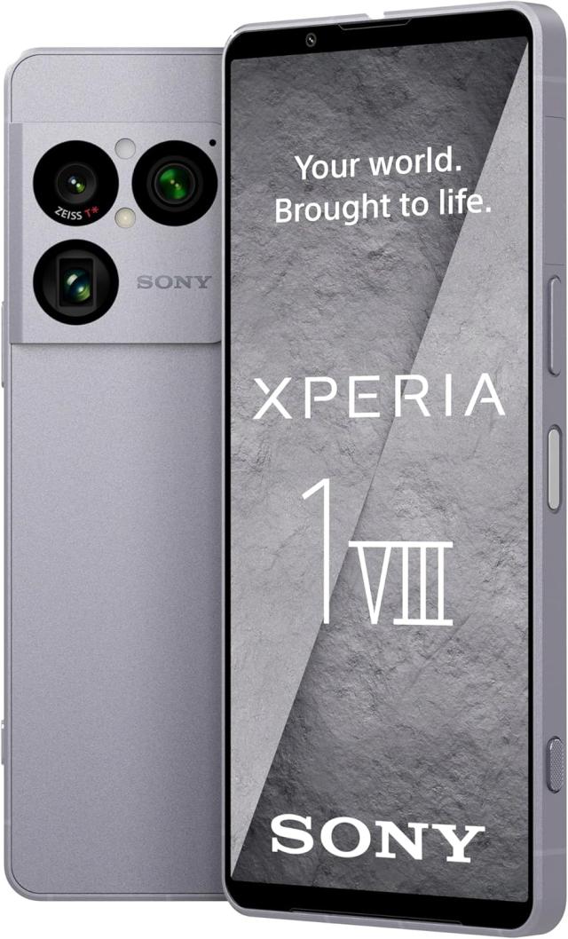 Sony Xperia 1 VIII XQ-GE74 Dual Sim + eSim 12GB RAM 512GB 5G シルバー 新品 SIMフリー スマホ 本体 初期不良保証