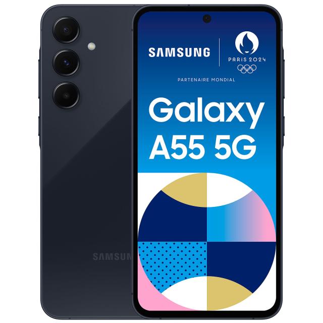 Samsung Galaxy A55 A556E Dual Sim 8GB RAM 256GB 5G ネイビー 新品