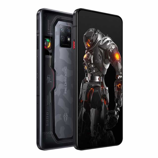 ZTE Nubia RedMagic 7S Pro Dual Sim 18GB RAM 512GB 5G スケルトンブラック 新品 SIMフリー ゲーミング スマホ 本体 1年保証