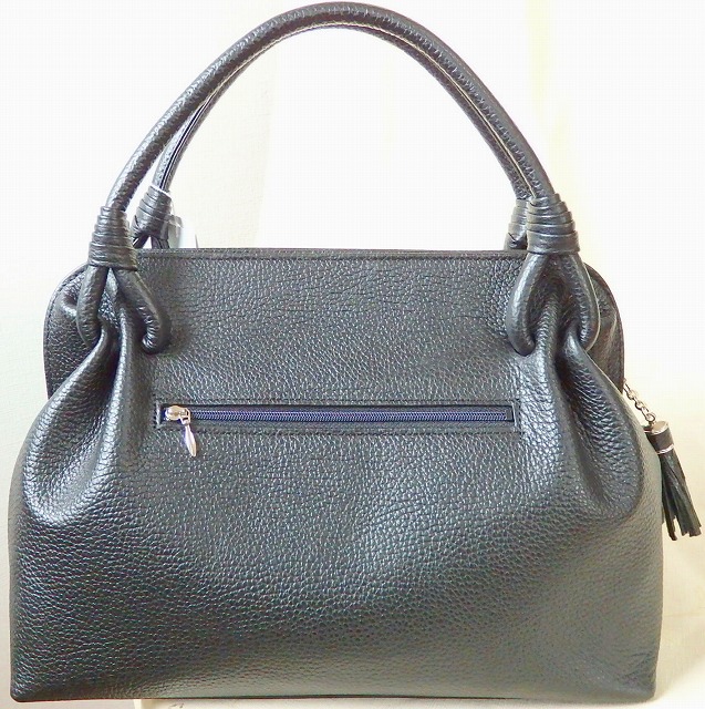 フォーマルバッグ 黒 ブラックフォーマル 牛革 日本製 取り外し可能 タッセル付き 大きい目サイズ ファスナータイプ 葬儀 葬式 法事 家族葬 結婚式 冠婚葬祭 フォーマルバック バッグ ハンドバッグ 上質 冠婚葬祭 慶弔両用 行事 喪装 洋装 和装 1065_12