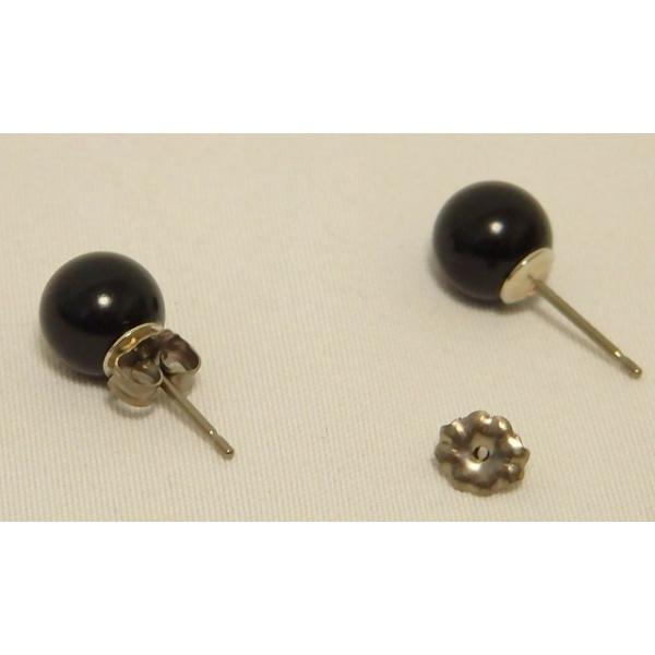 日本製 岩佐(イワサ） ジェットマグネット留め仕様 ネックレス・ピアス