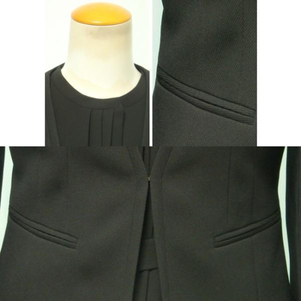 SIMPLE LIFE FORMAL シンプルライフフォーマル V衿羽織風ロングジャケット ロングスカート OP前ファスナー 上質素材 オールシーズン対応 アンサンブル SIMPLE LIFE FORMAL シンプルライフフォーマル V衿羽織風ロング