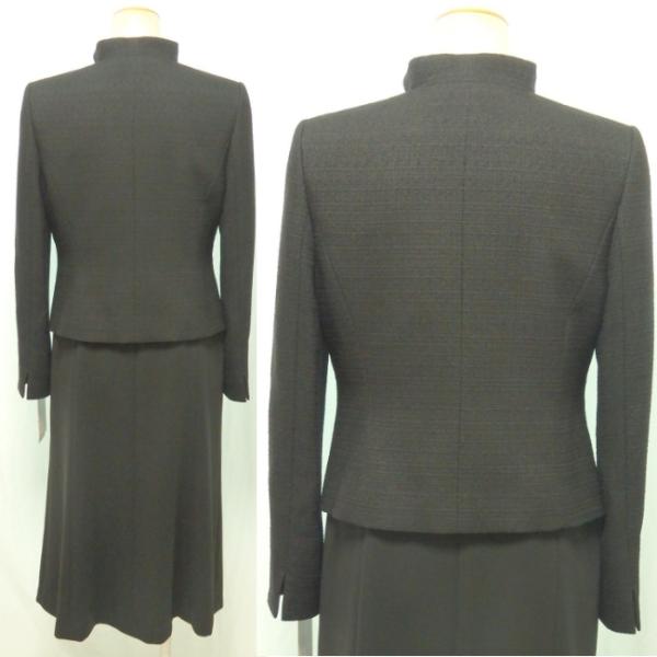 スタジオバイダーバン レディース スタンドカラー衿 希少米沢織 OP前