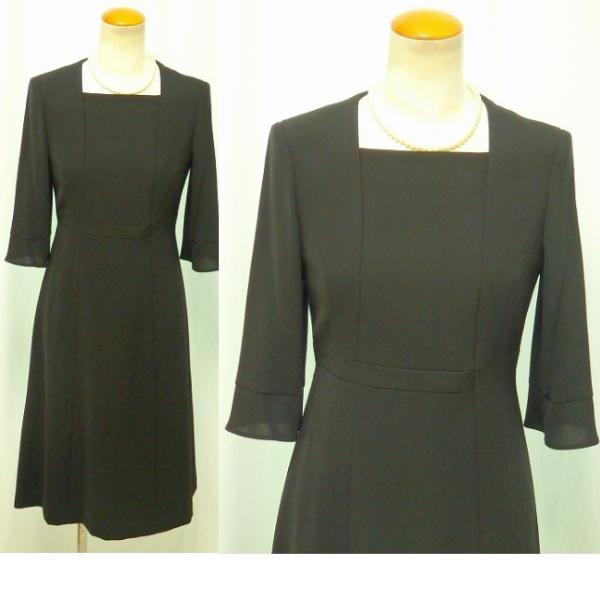 グットプライス ブラックフォーマル ヘチマカラー衿 オールシーズン対応 アンサンブル グットプライス ブラックフォーマル ヘチマカラー衿 オールシーズン