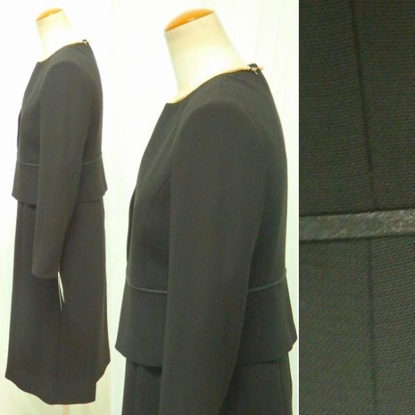 PALMILA パルミラ 日本製 ブラックフォーマル 絶妙サテン使い ノー