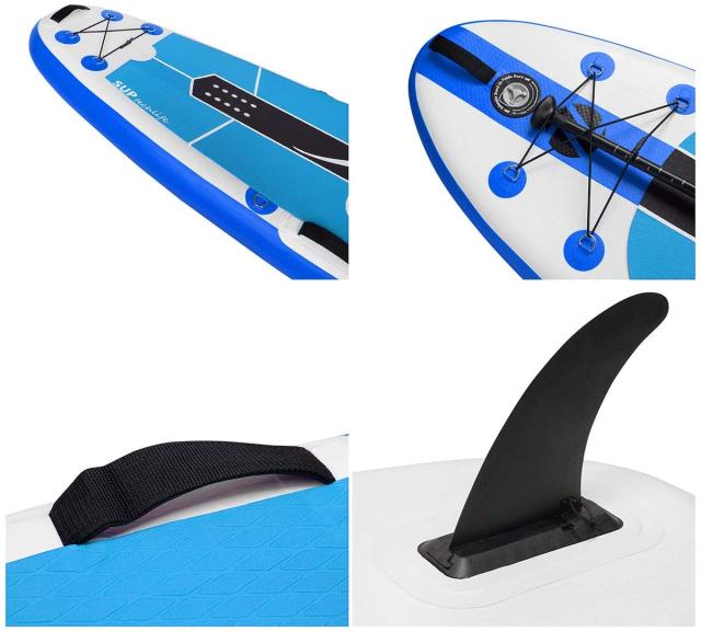 supボード SUP サップ インフレータブル スタンドアップパドルボード サップボード 幅80cm 厚15cm 初心者 中級者 滑り止め 7点セット 釣り 海 夏 アウトドア_7