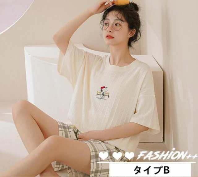 おトク情報がいっぱい！ デイジー パジャマ セット 半袖 ルームウェア かわいい 夏