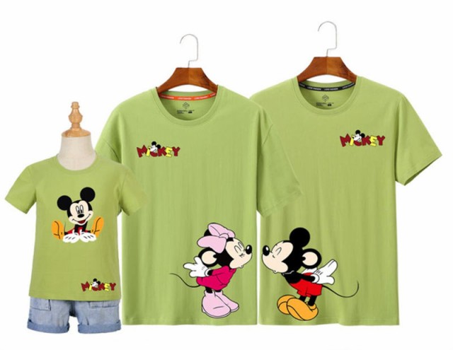 8color 親子Tシャツ T-shirt Disney ディズニー Tシャツ ペアルック