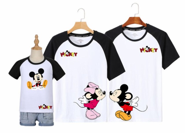 8color 親子Tシャツ T-shirt Disney ディズニー Tシャツ