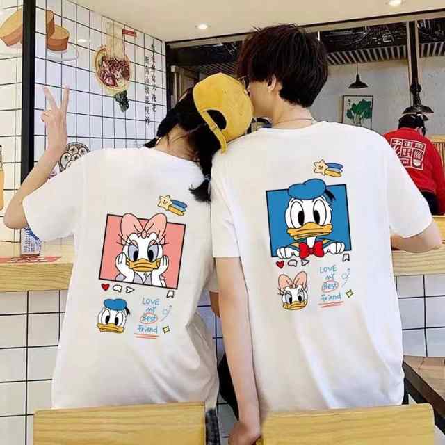 【期間限定値下げ】Disney World ペアTシャツ　男女Sサイズ