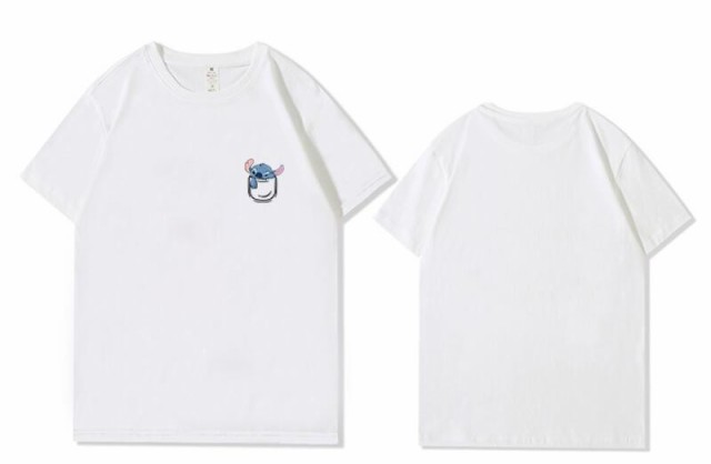 7colors T Shirt Disney ディズニー ペアルック カップル Tシャツ トップス メンズ レディースｔシャツ ミッキーマウス スティッチ半袖 の通販はau Pay マーケット Upstore