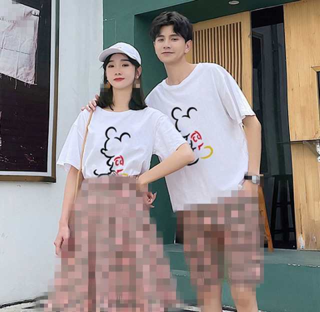 ミッキー ディズニー 半袖 Tシャツ パジャマ 薄手 夏用 上下セット