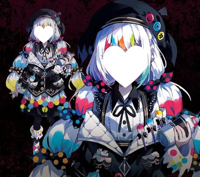 魔法少女ノ魔女裁判 囚人番号661：城ケ崎ノア コスプレ 衣装+ウィッグ+靴のみ 