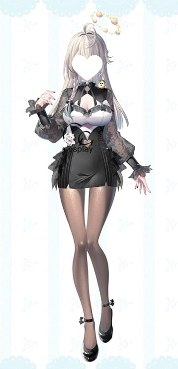 バーチャルアイドル 本阿弥あずさ 新衣装 コスプレ 衣装+ウィッグのみ 