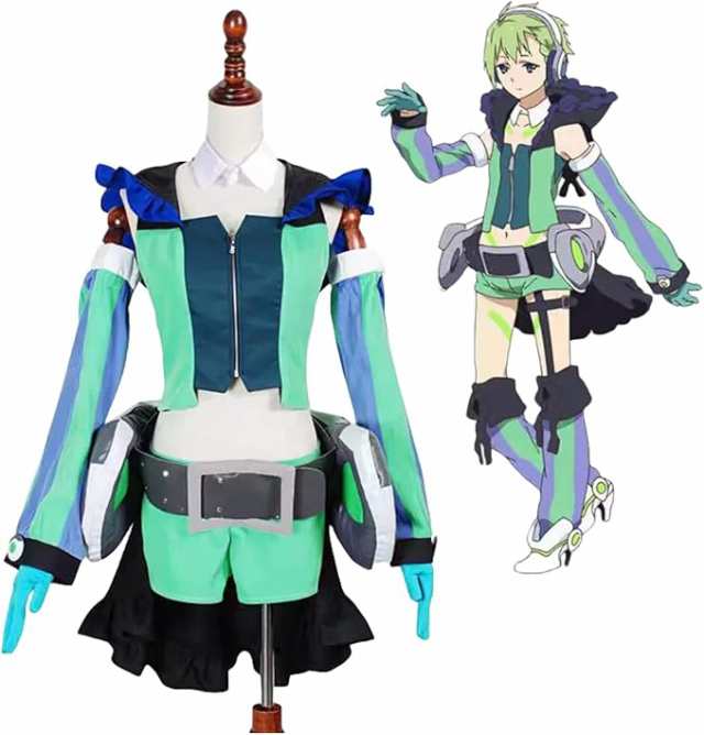 マクロスF レイナ・プラウラー コスプレ ウィッグ+靴