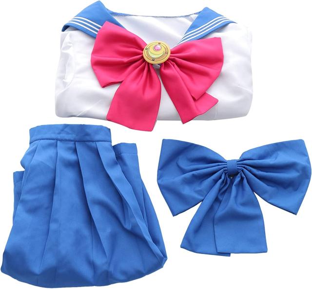 セーラームーン 十番中学 制服+ウイッグ　月野うさぎ 即納 月野うさぎ セーラームーン 港区立十番中学校 制服