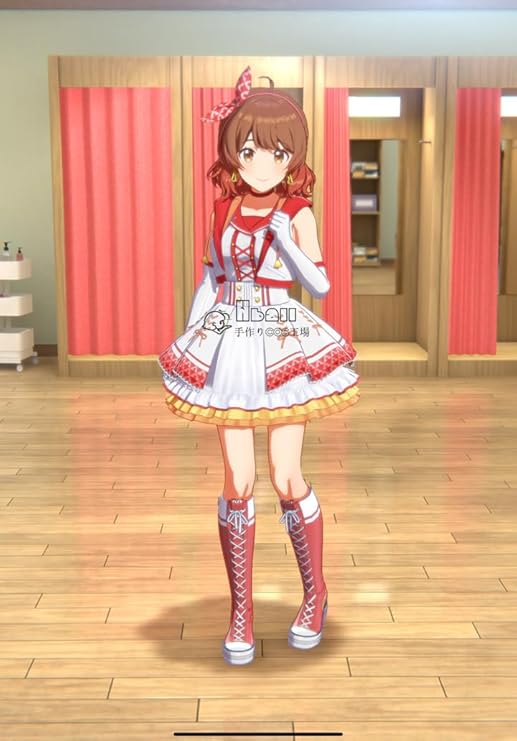 Hball手作り☆【The Rolling Riceball】花海佑芽 コスプレ 衣装