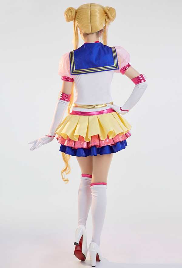 即納 美少女戦士エターナル セーラームーン 30周年戦闘服コスプレ衣装