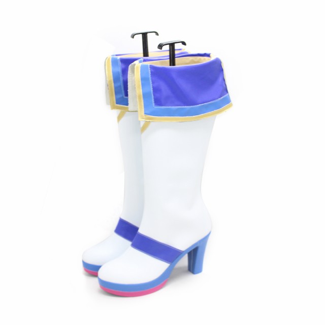 ウマ娘 プリティーダービー　トウカイテイオー 風 コスプレ 靴 コスプレブーツ シューズ コスチューム アニメ cosplay shoesの通販は