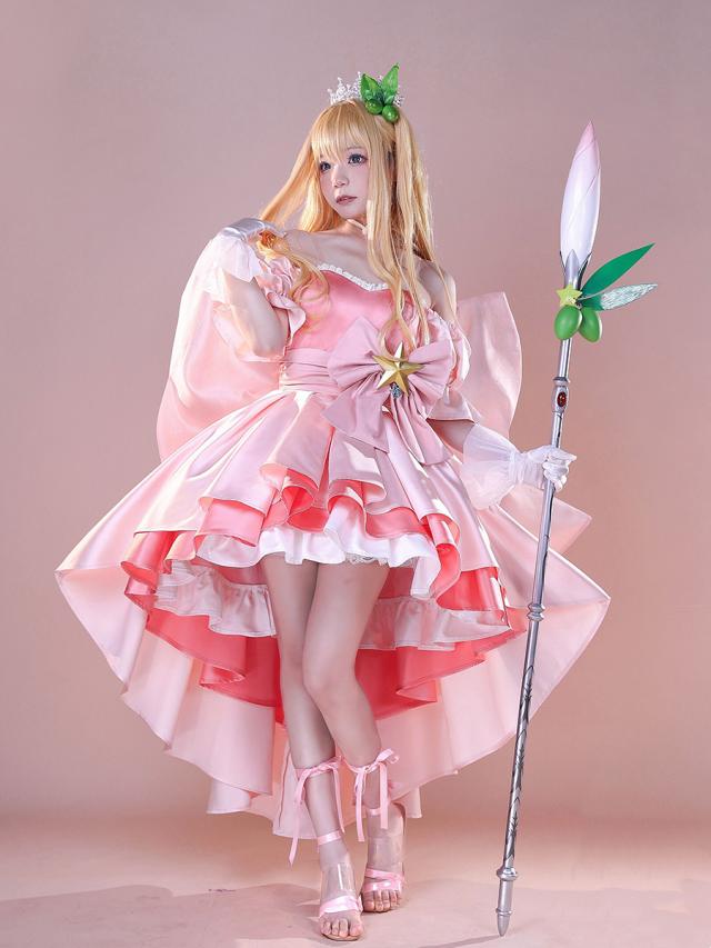 ◇MICHAA 袖なしボリュームワンピース