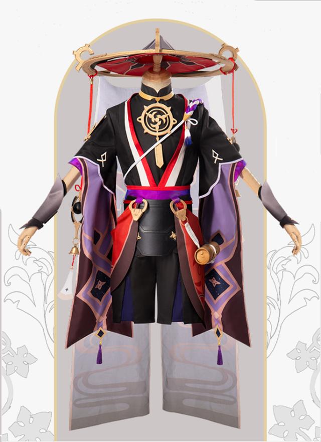 原神 げんしん スカラマシュ コスプレ ファデュイの執行官 散兵 衣装