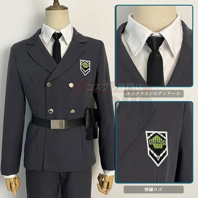 即納 ブルロク看守服シリーズの制服 糸師凛 コスプレ衣装Cosplay