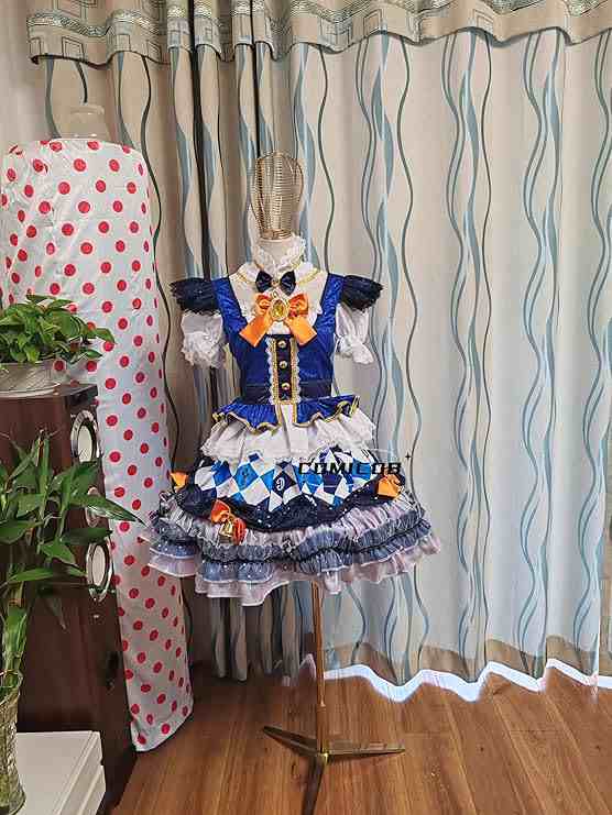 実物撮影！アイカツ！藤堂ユリカ Srat Dress コスプレ 衣装