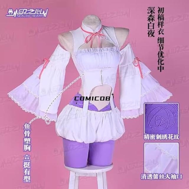 かつて魔法少女と悪は敵対していた。深森白夜 コスプレ衣装 かつて魔法少女と悪は敵対していた。深森白夜 コスプレ衣装