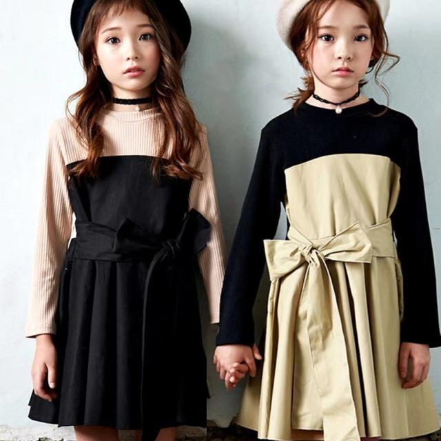 子供服 女の子ワンピース 長袖 春 秋 110 1 130 140 150 160 ニットドレス 韓国風 子ども プリンセスドレス フォーマル 卒園式 女児 の通販はau Pay マーケット Pandastore