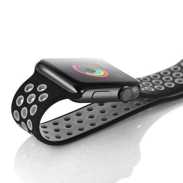 2個 セット アップルウォッチ バンド スポーツ 42mm 44mm 45mm apple 