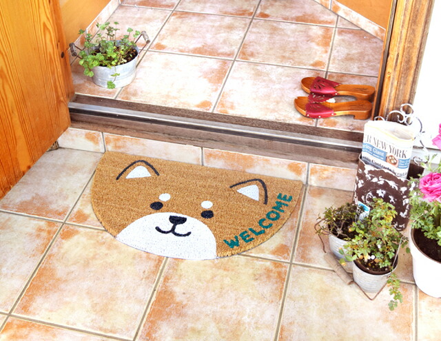 ハワイアン 屋外 玄関マット インテリア コイヤーマット ワーゲン 40×70 | BUS○o。ハワイアン 屋外 玄関マット インテリア 屋外