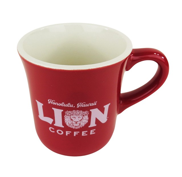 ハワイアン雑貨 ライオンコーヒー マグカップ LION COFFEE ロゴ