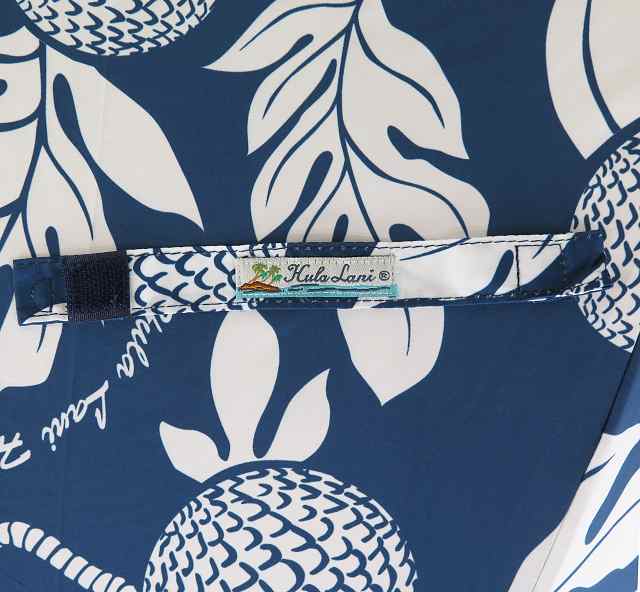 ハワイアン 傘 フララニ Hulalani Hawaii  ワンタッチ傘 晴雨兼用 長傘 UVカット アンブレラ (NVY-1) ハワイアン雑貨  サーフブランド ハワイ