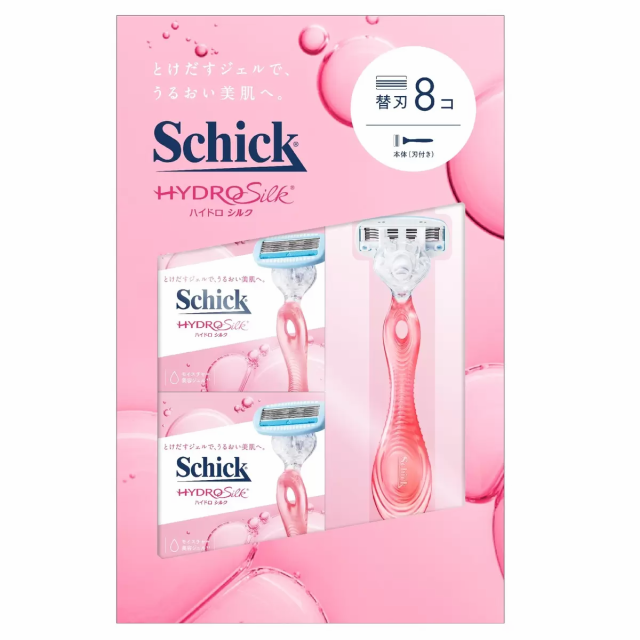 Schick ハイドロシルク 替刃 3コ入 レディース剃刀替え刃