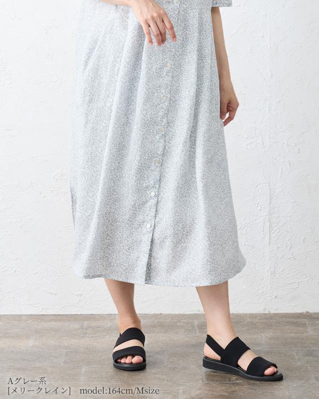 Cloth&Cross クロス＆クロス ワンピース グレー サイズ:2(M) / 25春夏  