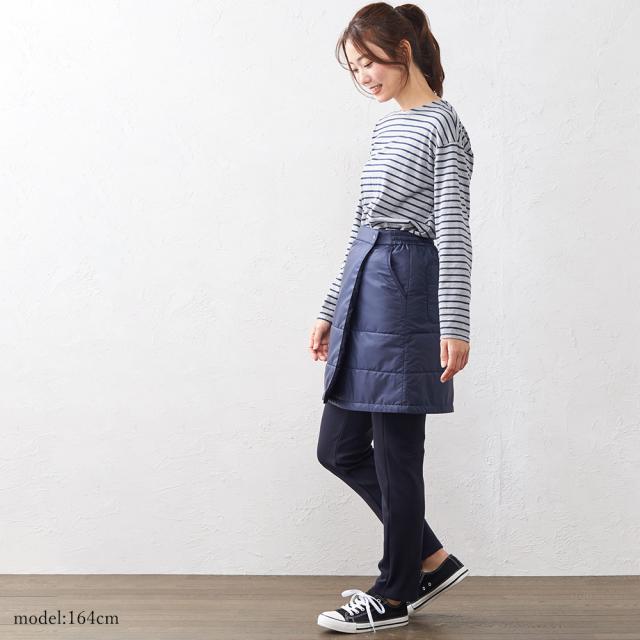 日本製 あったか 巻きスカート 防寒 ダウンスカート アウトドア ラップ